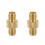 SMA Buchse zu Buchse Adapter RF Koax Stecker Gerade, Gold 1
