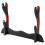 2 Tier Katana Samurai Sword Holder Black Bracket Hanger Red Cotton Display Stand 1