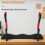 2 Tier Katana Samurai Sword Holder Black Bracket Hanger Red Cotton Display Stand 4