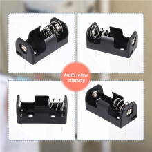 5x1/2AA 14250 Battery Storage Clip Box Case Holder 3.6V With PCB Pin Solder lead