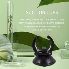 Aquarium Heater Suction Cups Suckers Clips 33Mm Dia Holders Clamps For Fish Tank Accessories,15 Pack Black