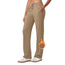Női leggings vékony bársony téli sport jóganadrág elasztikus egyenes szárú nadrág, S-2XL méret