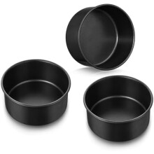 7-Zoll-Rund-Antihaft-Kuchenform-Set (3er-Pack)