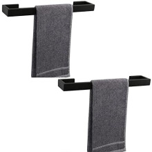 Toallero de base cuadrada, acero inoxidable 304, 16"