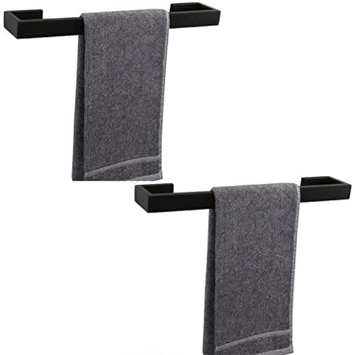 Toallero de base cuadrada, acero inoxidable 304, 16"