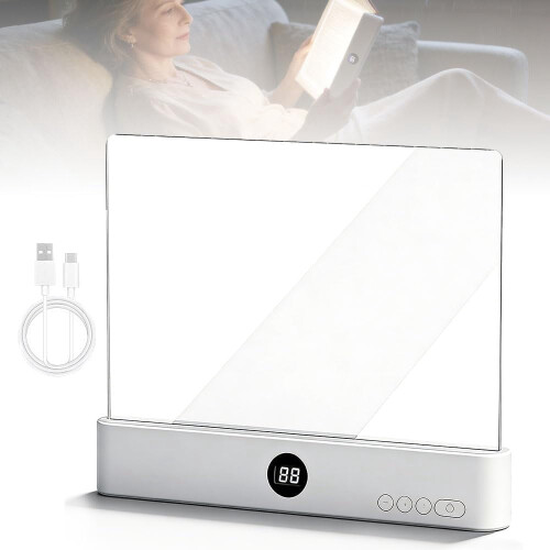 Marque-page lumineux de lecture rechargeable plat 2026