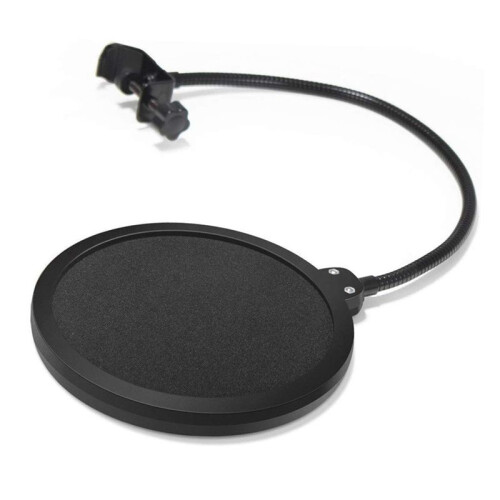 Double Recording Sprayproof Cover Microphone Recording Studio Windproof and Anti-Breakage Microphone Cover