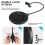 Double Recording Sprayproof Cover Microphone Recording Studio Windproof and Anti-Breakage Microphone Cover 8