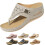 Γυναικεία σαγιονάρες, σανδάλια, slip-on, παραλία, casual, boho, με στήριξη καμάρας, τακούνι 1