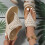 Γυναικεία σαγιονάρες, σανδάλια, slip-on, παραλία, casual, boho, με στήριξη καμάρας, τακούνι 4