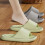 Comode ciabatte con cuscino, sandali antiscivolo, pantofole morbide, scarpe per casa e per esterni, calde 3