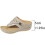 Γυναικεία σαγιονάρες, σανδάλια, slip-on, παραλία, casual, boho, με στήριξη καμάρας, τακούνι 3