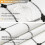 Boho linen shower curtain set 72x96 inch white black 3