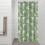 Cortina de chuveiro com estampa floral, 91 x 183 cm (36 x 72 polegadas), com 12 ganchos. 2