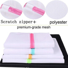 Conjunto de 5 Sacos de Malha para Roupa Suja - 1 Extra , 2 Grandes e MéDios para Blusas, Meias, Meias, Roupas íNtimas, Viagens