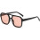 Γυαλιά ηλίου Retro70s Square Aviator για γυναίκες και άνδρες, vintage ορθογώνια γυαλιά ηλίου με 8