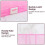 Small Compartment Organizer Case, 4PCS 15-Grid Adjustable Plastic Box with Dividers, Empty Storage Container 4