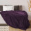 Soft Silver Gray Plush Flannel Blanket 70x100 inch 8