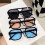 Γυαλιά ηλίου Retro70s Square Aviator για γυναίκες και άνδρες, vintage ορθογώνια γυαλιά ηλίου με 6