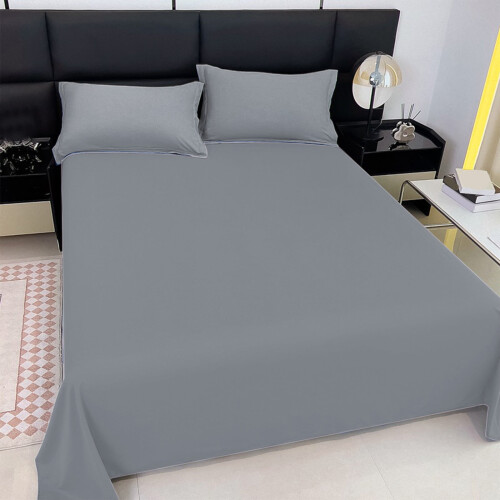 Under $10 King Size Bed Sheets, Solid Brushed Microfiber – Soft, Wrinkle-Free, Breathable, Easy Care | Compatible with King Beds 2
