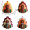 Table Decorations - Standing Turkey And Shelf Centerpieces - Home Decor 2
