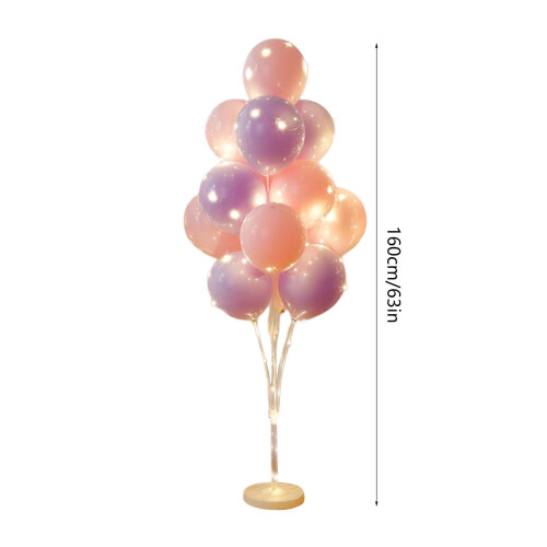2-Pack Inflatable Christmas Ball Stands with Lights 2