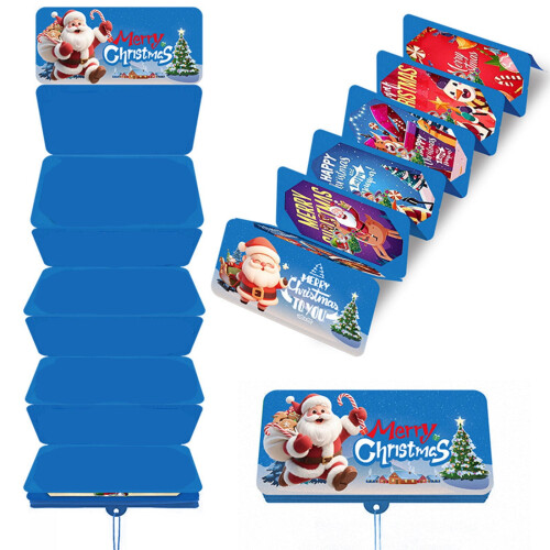 Julklappskuvert med 10 fack 1