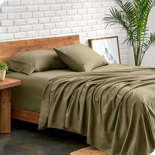 Ultra-Soft Microfiber Queen Sheet Set, 4-Piece 1