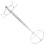 OUNONA universal skeholder med 6 kroge 4