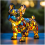 Shih Tzu LED Stained Glass Table Lamp 3