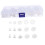 Hvide plastikdukkeled til bjørnekreation, 45 dele 6