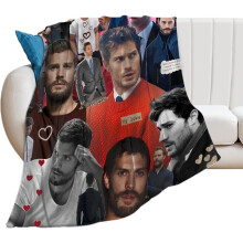 Manta de flanela Jamie Dornan 76x100cm