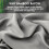 Rayon Curved Pillowcase with Zipper 20x54in 3