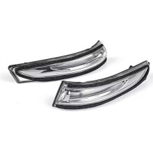 1 Par de LáMpara Repetidora de SeñAl de  de Espejo Lateral 87614-1R000 87624-1R000 para Luz LED  Accent Solaris Verna 2011-2017