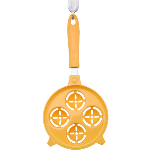 Stainless Steel Egg Separator with Ergonomic Handle for Fast Egg Yolk and White Separation Baking Tool