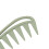10PCS Shark Teeth Hair Comb, Wheat Straw, WideTooth 10