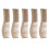 Fine Wide Tooth Wheat Straw Comb Set - 10 Pcs 15