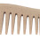 Fine Wide Tooth Wheat Straw Comb Set - 10 Pcs 11