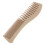 Fine Wide Tooth Wheat Straw Comb Set - 10 Pcs 10