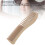 Fine Wide Tooth Wheat Straw Comb Set - 10 Pcs 5