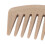 Fine Wide Tooth Wheat Straw Comb Set - 10 Pcs 7