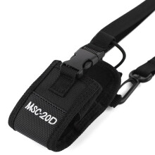Borsa a tracolla per radio, custodia per radio, borsa portaoggetti portatile in nylon con tracolla per radio ricetrasmittente.
