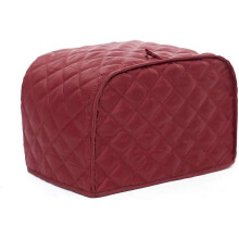 Housse pour grille-pain 4 tranches, protection contre les traces de doigts et les graisses, lavable en machine, en polyester, anti-poussière.