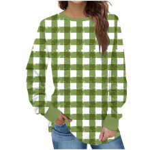 Blusas de manga larga con cuello redondo, estilo túnica, informales y de moda para mujer.
