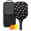 Σετ κουπιών Pickleball από fiberglass με λουλούδια και 2 μπάλες και τσάντα – Συμβατό με 1