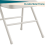 Chaises pliantes robustes en lin avec coussins, lot de 2 5