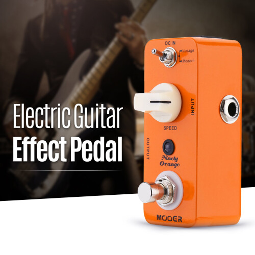 Mooer Ninety Orange Αναλογικό Πετάλι Ηλεκτρικής Κιθάρας Phaser True Bypass 1