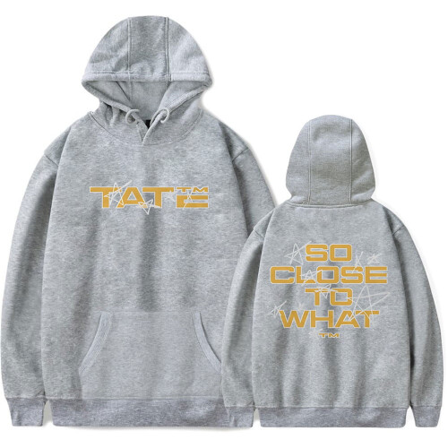 Tate McRae Stars Merch Φούτερ με κουκούλα και τσέπες, κορδόνι, unisex, μόδα, ρούχα