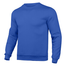 Sweat à capuche slim uni pour homme LEEy-world, col rond, coupe décontractée avec poche, bleu – Idéal pour l'automne
