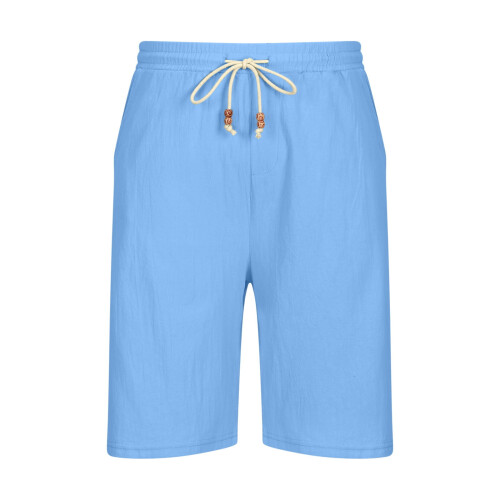 Men's Casual Solid Rugged Flex Relaxed Fit Lightweight Drawstring Pocket Canvas Cargo Work Shorts 2